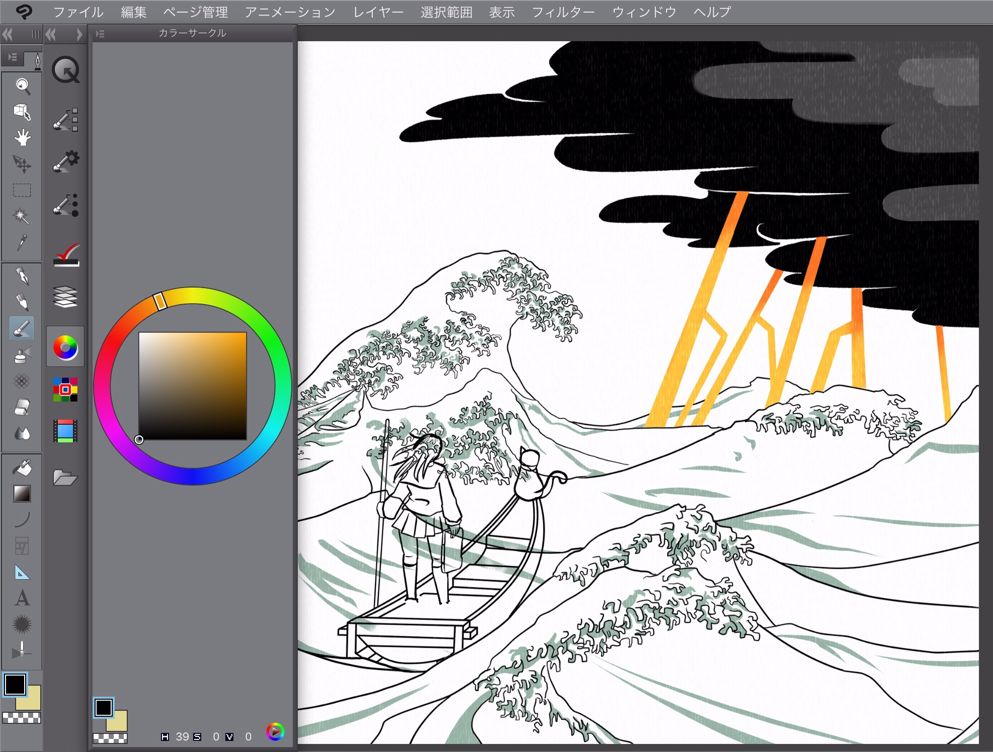 メチャクチャすごい絵のアプリ、CELSYS is God